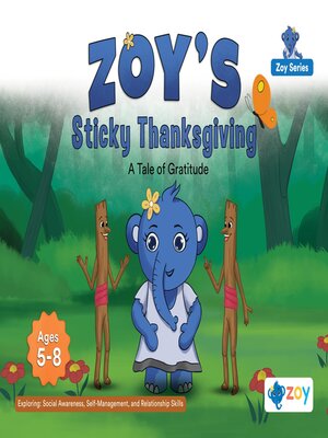 cover image of Zoy's Sticky Thanksgiving